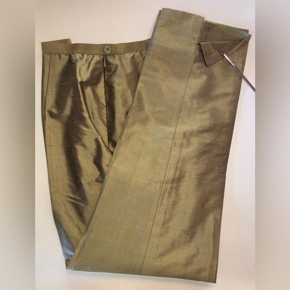 Vintage CARLISLE Silk 3-Piece Collection Top Skirt Pants (8/28) - Picture 14 of 17